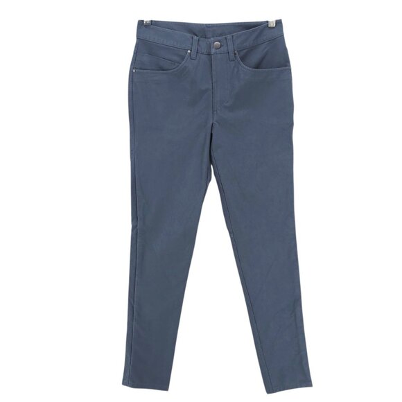 LULULEMON ABC Pant Utilitech IRON BLUE Stretch Slim Fit EUC Size 28 - Picture 1 of 7